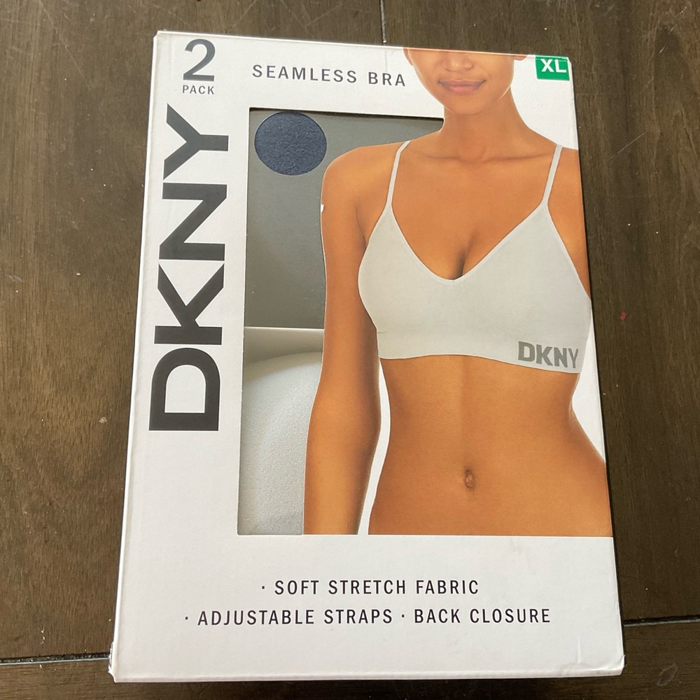 2Pack DKNY Ladies Seamless Bra - Picture 10 of 12